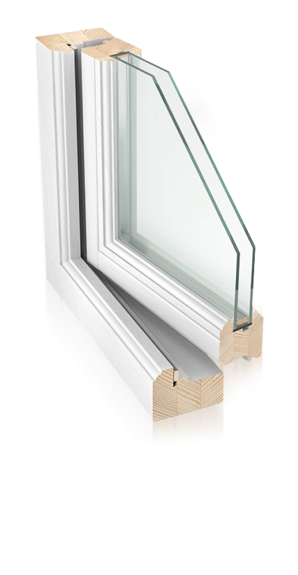 Okna drewniane IV 92 Euroline - Profi Plast